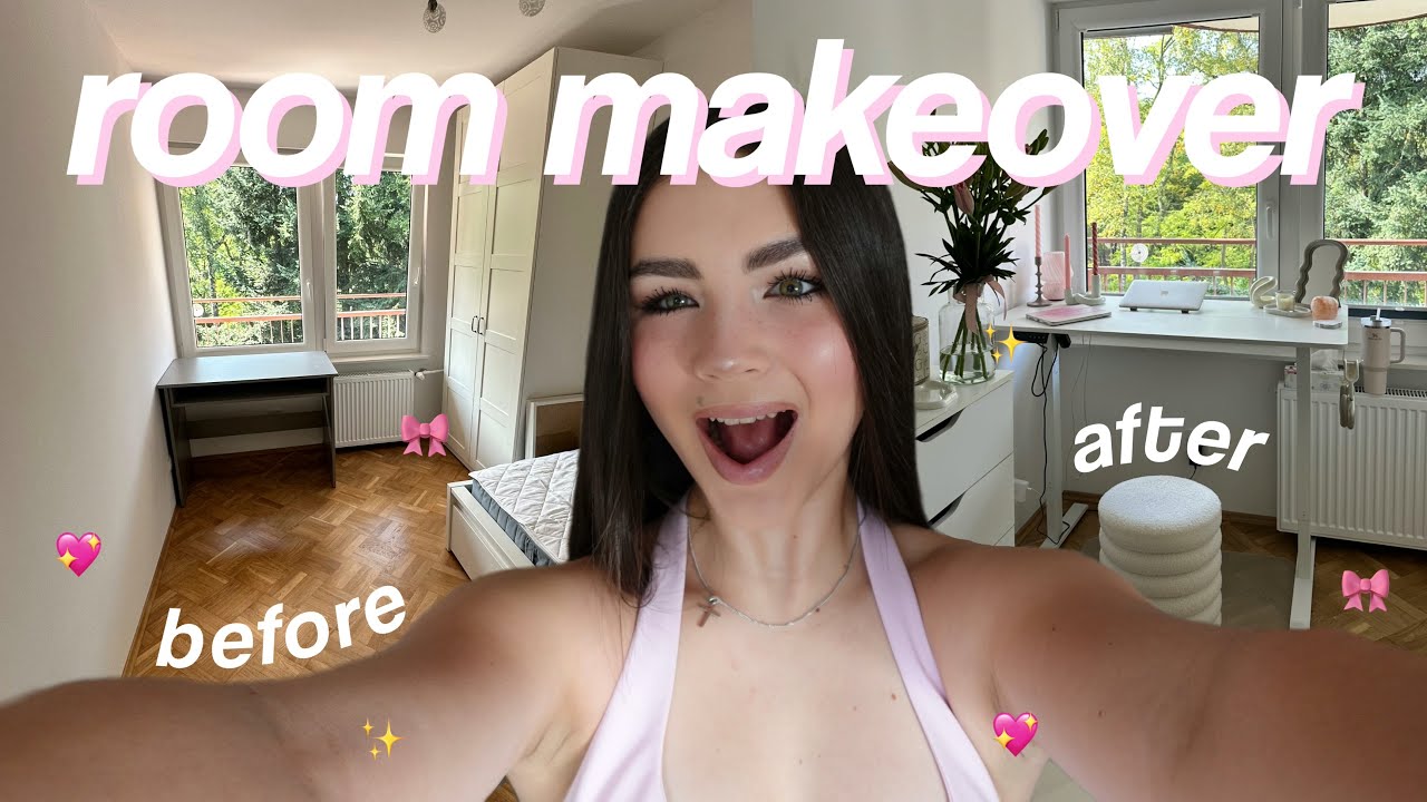 ПРЕОБРАЖЕНИЕ КОМНАТЫ + ЭКСКУРСИЯ ПО КРАКОВУ 🎀 | преображение моей новой комнаты!