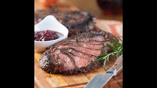 Recipe & instructions: prep: 13 minutes cook: 17 • serves: 4
ingredients: 1-1/2 pounds boneless rib-eye or top sirloin steaks
(about 1-inch-thick) 3 ...