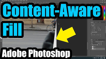 How to Fill Missing Parts of a picture in Photoshop? (Content-Aware, Shift + F5)