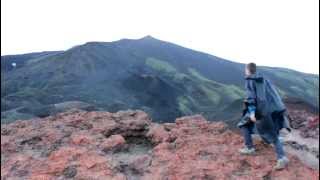 My flight at Etna Volcano