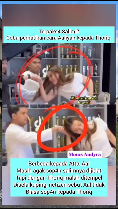 THORIQ IS UNDER-APPROVED BY AALIYAH 🥺 #thariqhalilintar #aaliyah