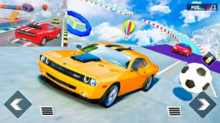 Impossible GT Car Stunt Racing Simulator - Muscle Car Mega Tracks Races 3D - Android Gameplay #14