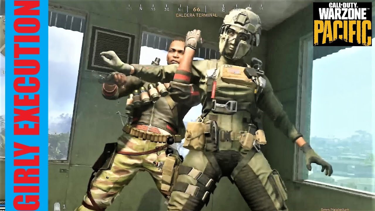 PART1 CW GIRLY FINISHING MOVES. PACIFIC WARZONE EXECUTIONS