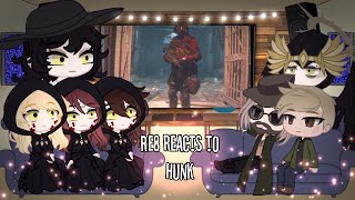 Resident Evil 8 reacts to HUNK | Gacha Club