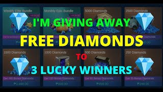 FREE DIAMOND GIVEAWAY | MOBILE LEGENDS FREE DIAMOND GIVEAWAY (LEGIT) screenshot 4