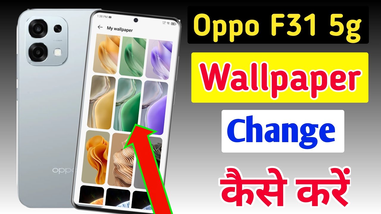 Oppo f31 5g wallpaper setting/Oppo f31 me themes kaise change kare/wallpaper kaise lagaye