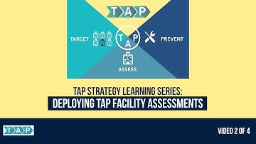 TAP Learning Series Video 2: Deploying TAP Facility Assessments