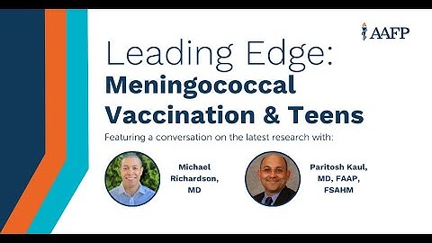 Vooroplopend: meningokokkenvaccinatie en tieners