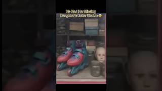 He Had Her Missing Daughter’s Roller Skates 😰 #creepy