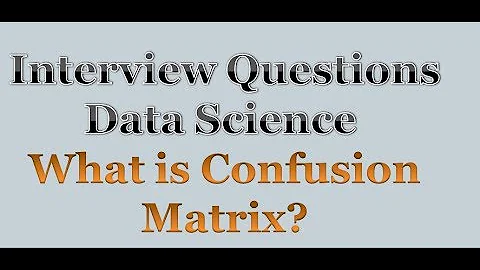 Confusion matrix, Precision, Recall| Data Science Interview questions