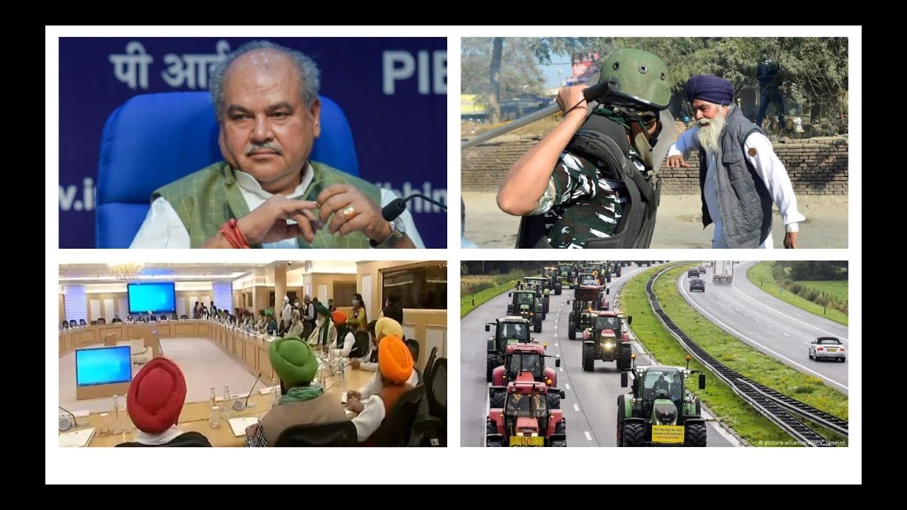 Farmers's Protest Enters 11 days, As support for Bharat Bandh