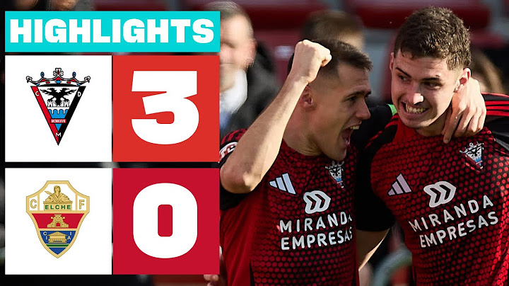 CD MIRANDÉS 3 - 0 ELCHE CF I HIGHLIGHTS LALIGA HYPERMOTION