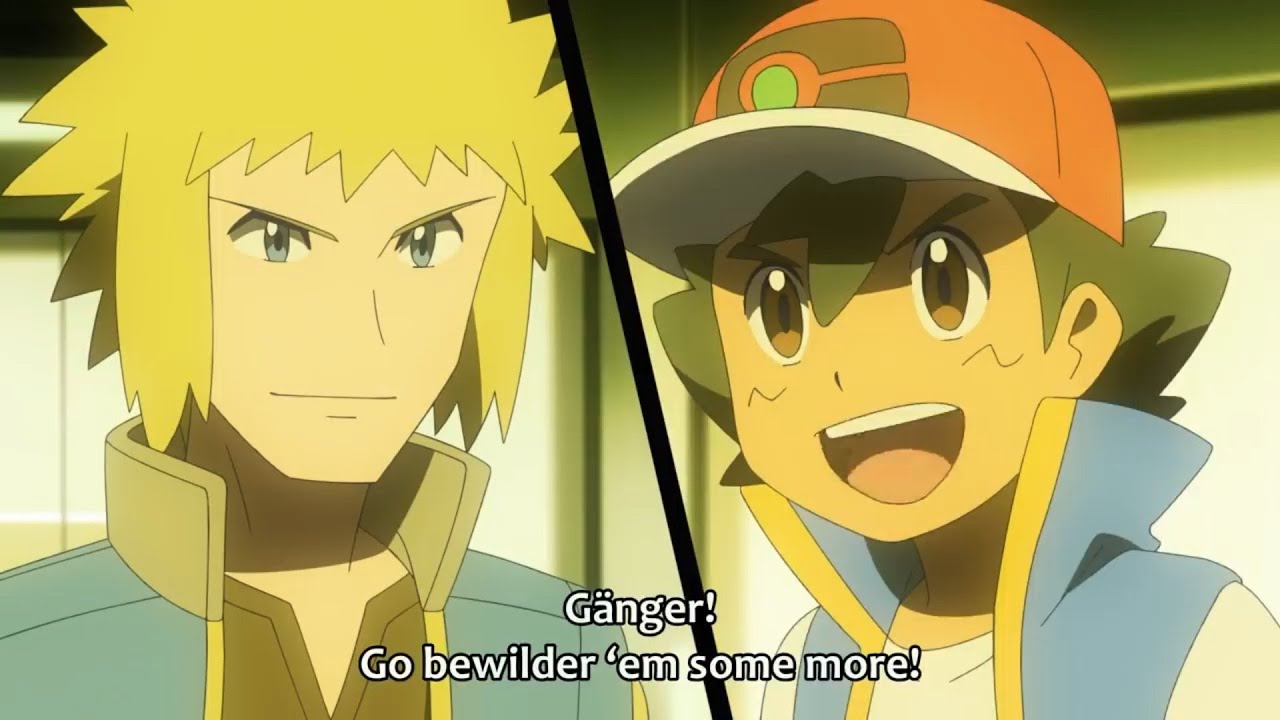 Ash vs Volkner hyper class battle | pokemon journeys | full battle | English ( sub)