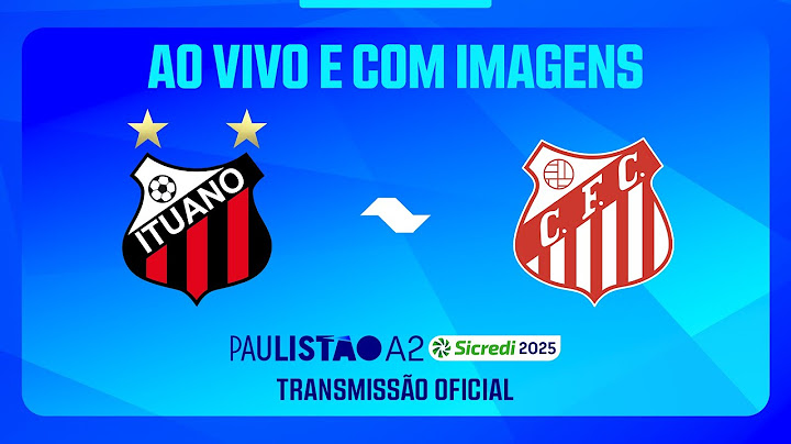 JOGO COMPLETO: ITUANO X CAPIVARIANO | RODADA 15 | PAULISTÃO A2 SICREDI 2025