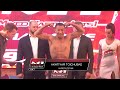 M-1 Challenge 79: Shlemenko vs Halsey Weigh-in