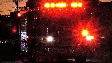 LAFD Engine 88 Responding