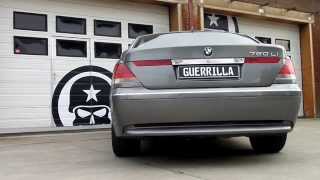 Guerrilla Bypass® Exhaust on a BMW 760Li V12