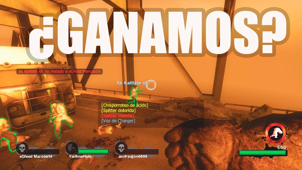 Left 4 Dead 2 Enfrentamiento - VERSUS | ¿QUIÉN GANÓ LA PARTIDA? | L4D2 PUENTE (FUNNY MOMENTS)