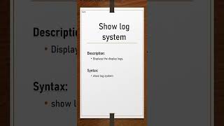 show log system | Paloalto Cli Commands | Part-26 Wealth