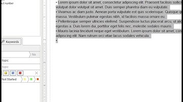 How to align list bullets in Dr.Explain