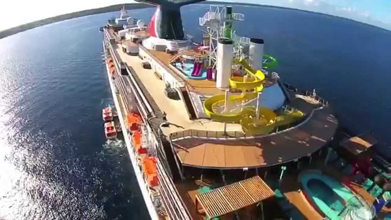 Phantom 2 Vision Plus (P2V+) on the Carnival Spirit Cruise