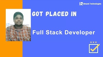 Besant Technologies Velachery Reviews | Prem BA Criminology to Full Stack Developer | Success Story