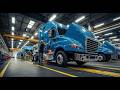 Inside the Production of Massive Freightliner Trucks in the US