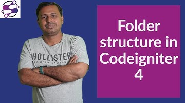 Folder structure or App structure in Codeigniter 4 |Codeigniter 4 tutorials/Series/Course  in Hindi