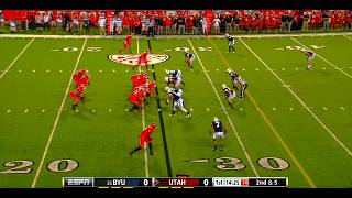 #25 BYU @ Utah - Week 3, 2012 - Full Condensed | RTX Upscaled, 60 FPS