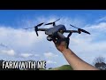 Replaced My SheepDog With A Drone?! - Herding Sheep and Cattle with a Flying Dog -