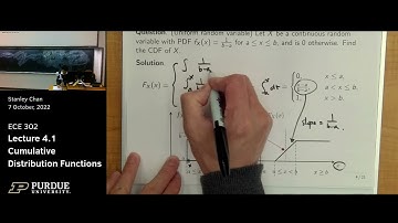 Lecture 17 Cumulative Distribution Function (Continuous)