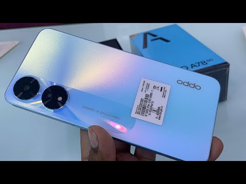 OPPO A78 5G Blue Unboxing & Honest Review 🔥 | Oppo A78 5G Price | Oppo A78 #5G Retail Unit