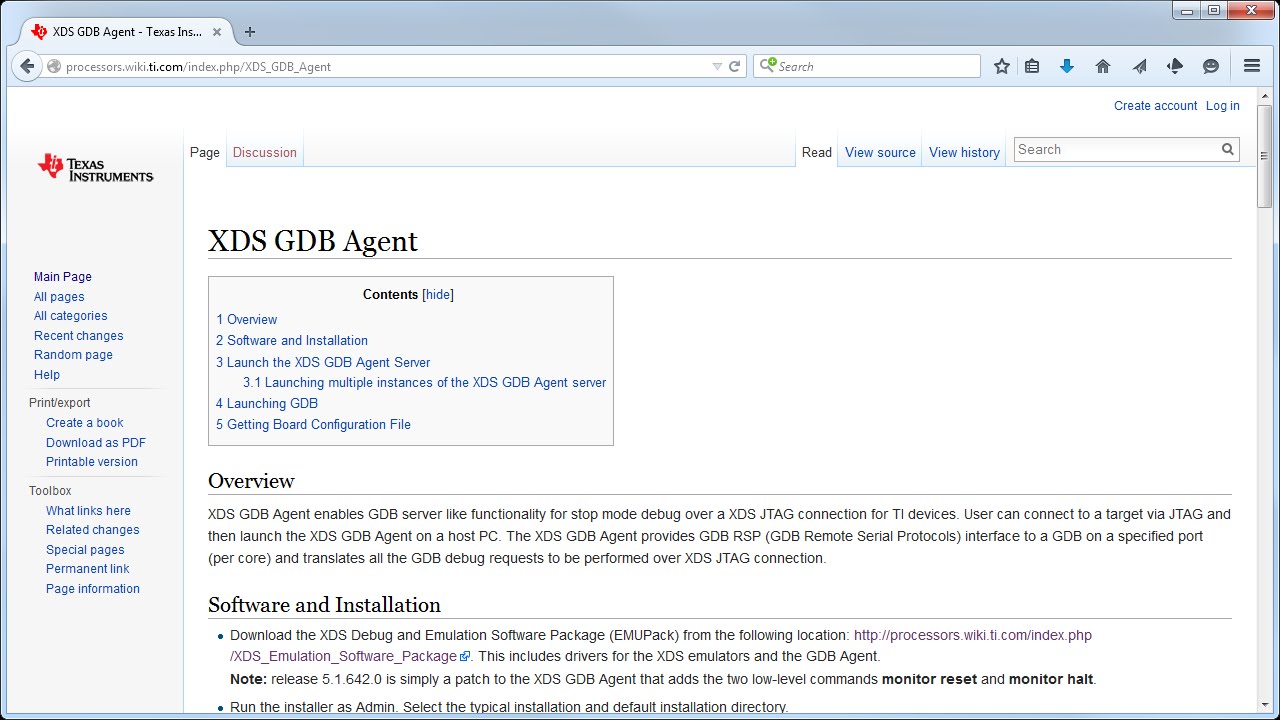 Generating configuration files for the XDS GDB Agent