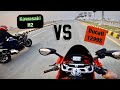 DUCATI 1299S VS BMW S1000RR VS KAWASAKI H2|LAHORE SUNDAY TRACK|ZS MOTOVLOGS