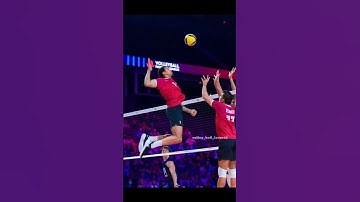 Jump + spike ☠️.[subscribe] #volleyball #viralvideo #sports #algorithms #algorithm