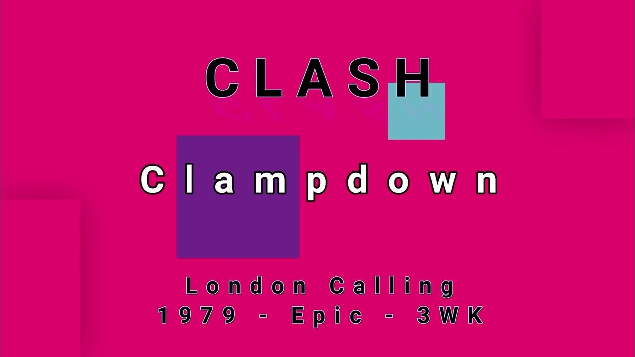 CLASHClampdown (vinyl) YouTube