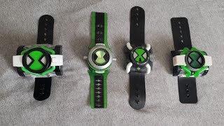 Ben 10 - Omnitrix FX VS Ultimate Omnitrix VS Omnitrix Creator VS Omni-Strike Omnitrix