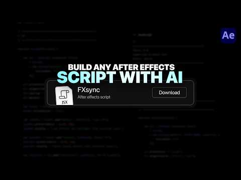 Build Any After Effects Script with AI | KuldeepMP4