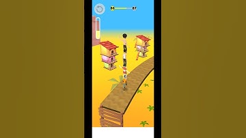 Tower Run Level 86 Gameplay Android & IOS #shorts