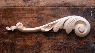 wood carving ornament