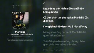 Download Lagu Linh Hương Luz, Finn T (CaoTri Lofi) - Mạnh Bà (Việt Nam Lyrics | Subtitles) Nguyệt hạ tiên nhân MP3 Download Lagu Linh Hương Luz, Finn T (CaoTri Lofi) - Mạnh Bà (Việt Nam Lyrics | Subtitles) Nguyệt hạ tiên nhân MP3