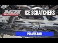 Mdx performance polaris  axys  matryx  rmk snowmobile ice scratchers installation so easy