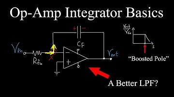 Op-Amp Integrator Basics: how it works as better Low Pass Filter