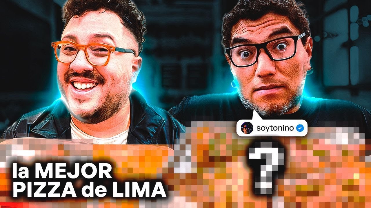 ¡LA MEJOR PIZZA DE LIMA! MI PIZZERIA FAVORITA | elcholomena ft. @soytoninoperu