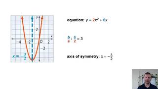 Algebra 1 9-2 Quadratic Functions: Problem 1 - Graphing y = axΒ² + bx + c