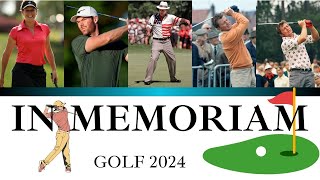In Memoriam video tribute 2024: Honoring Golf Legends We Lost