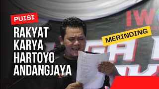 Puisi Rakyat Karya Hartoyo Andangjaya