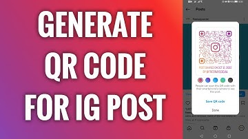 How To Generate QR Code For Instagram Post