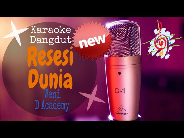 Karaoke Resesi Dunia - Weni (Karaoke Dangdut Lirik Tanpa Vocal) class=