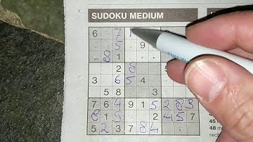 How to solve this Medium Sudoku puzzle (with a Pdf file) 03-28-2019
